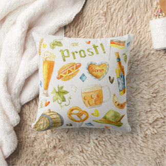 Cojín Decorativo Saludos Pillow y Cerveza