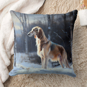 Cojín Decorativo Saluki Let It Snow Navidades
