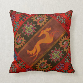 Cojín Decorativo Saluki Pazyryk rouge