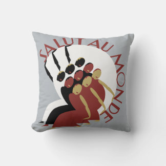 Cojín Decorativo Salut Au Monde