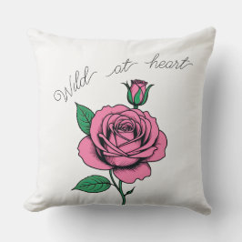 Cojín Decorativo Salvaje en el corazón