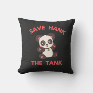 Cojín Decorativo Salvar a Hank El Tanque Divertido