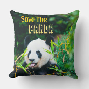 Cojín Decorativo Salvar el Panda