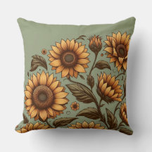Salvia y Girasoles