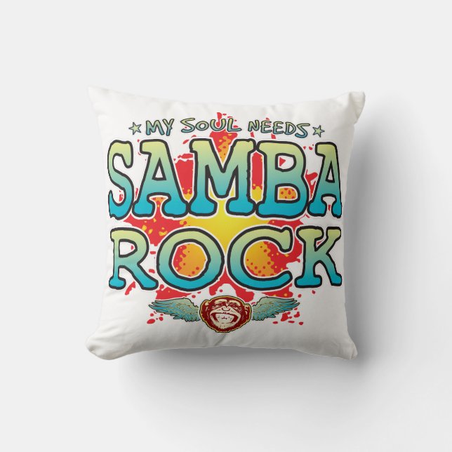 Cojín Decorativo Samba Rock Soul Cushion (Anverso)
