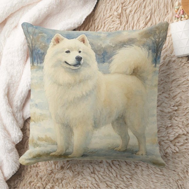 Cojín Decorativo Samoyed (Manta)