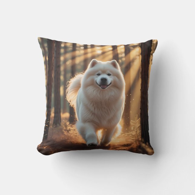 Cojín decorativo Samoyed Elegant (Anverso)