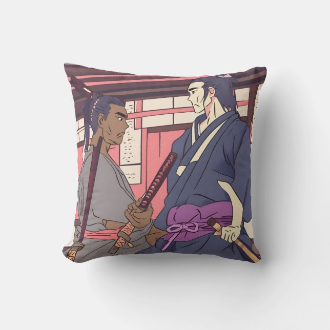Cojín Decorativo samurai (Anverso)