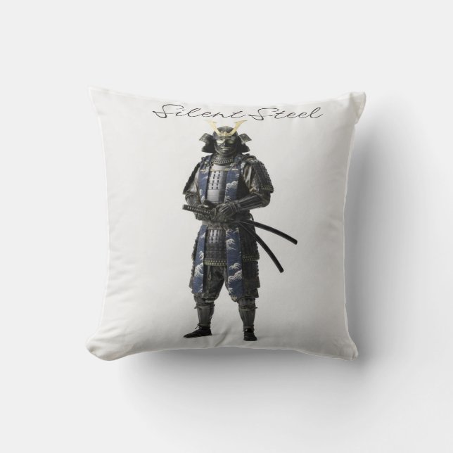 Cojín Decorativo Samurai warrior pillow (Anverso)