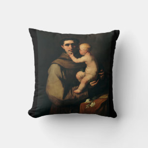 Cojín Decorativo San Antonio de Padua por Luca Giordano