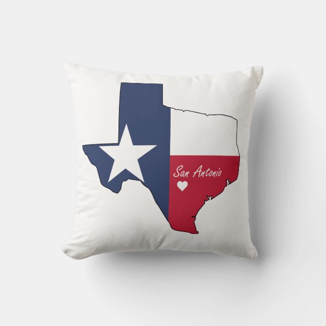 Cojín Decorativo San Antonio, Tejas (Anverso)