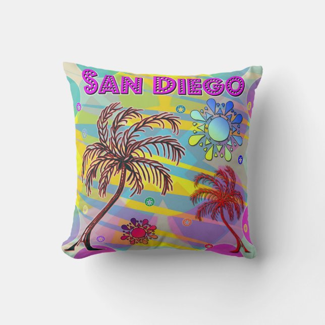 Cojín Decorativo San Diego Feliz y Esperanza Pillow (Anverso)