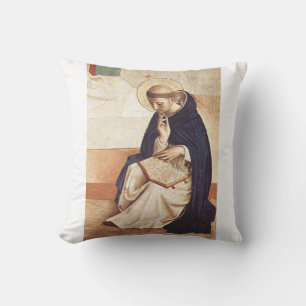 Cojín Decorativo San Domingo por Fra Angelico Arte Renacentista Fin