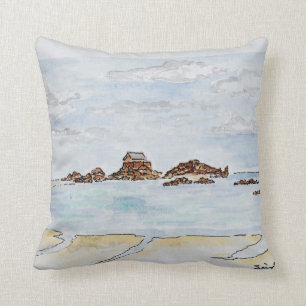 Cojín Decorativo San Enogat, Dinard Bretaña, Francia