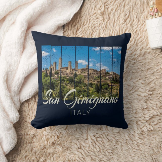 Cojín Decorativo San Gimignano Toscana Italia Vista panorámica (Manta)