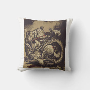 Cojín Decorativo San Jorge mata al dragón