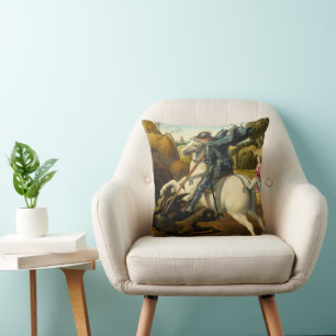 Cojín Decorativo San Jorge y el Dragón, 1506 por Rafael