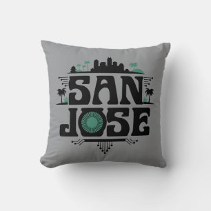 Cojín Decorativo San José California Estados Unidos