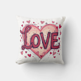 Cojín Decorativo San Valentín Ama San Valentín