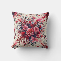 San Valentín Bouquet / Rosa Splatter Art