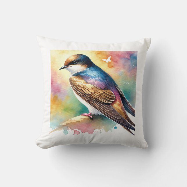 Cojín Decorativo Sand Martin 160724AREF208 - Watercolor (Anverso)