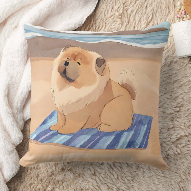 COJÍN DECORATIVO SAND N' SEA Chow Chow (Manta)