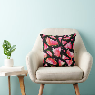 Cojín Decorativo Sandía Acuarela 2