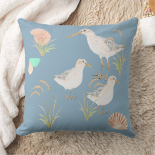 Cojín Decorativo Sandpipers En La Costa Del Mar
