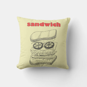 Cojín Decorativo Sándwich