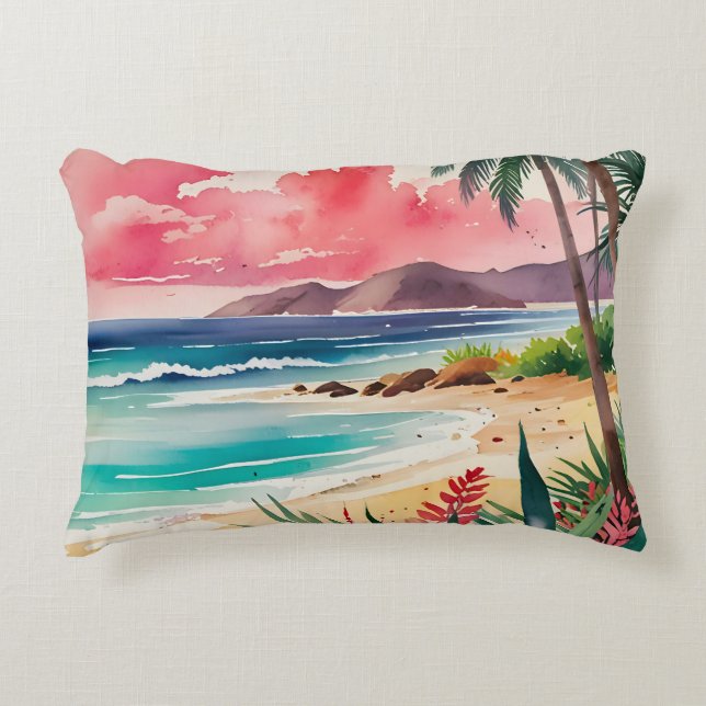 Cojín Decorativo Sandy Toes (Anverso)