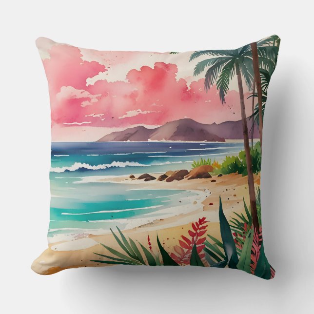 Cojín Decorativo Sandy Toes (Anverso)