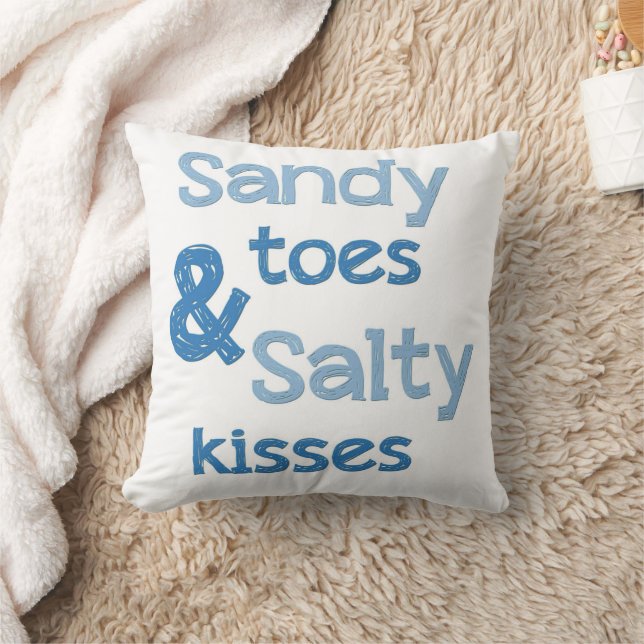 Cojín Decorativo Sandy Toes Salty Kislow Pillow (Manta)