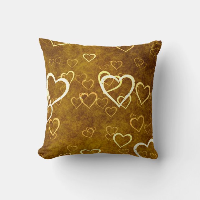 Cojín Decorativo Sangre de corazones (Anverso)