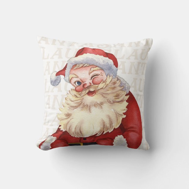 Cojín decorativo Santa (Anverso)