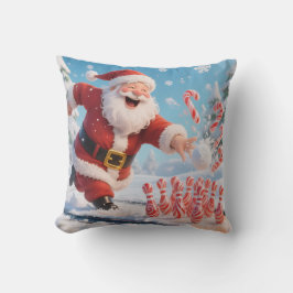 Cojín Decorativo Santa Boliche Personalizado 