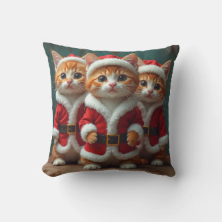 Cojín Decorativo santa cat