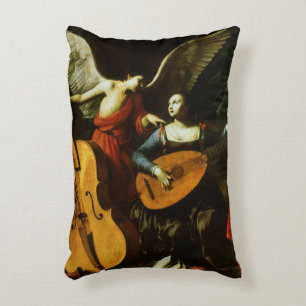 Cojín Decorativo Santa Cecilia y el ángel de Carlo Saraceni