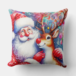 Cojín Decorativo Santa Christmas Cushion/Pillow Throw.