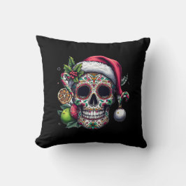 Cojín Decorativo Santa Citrus Skull Magic Happy