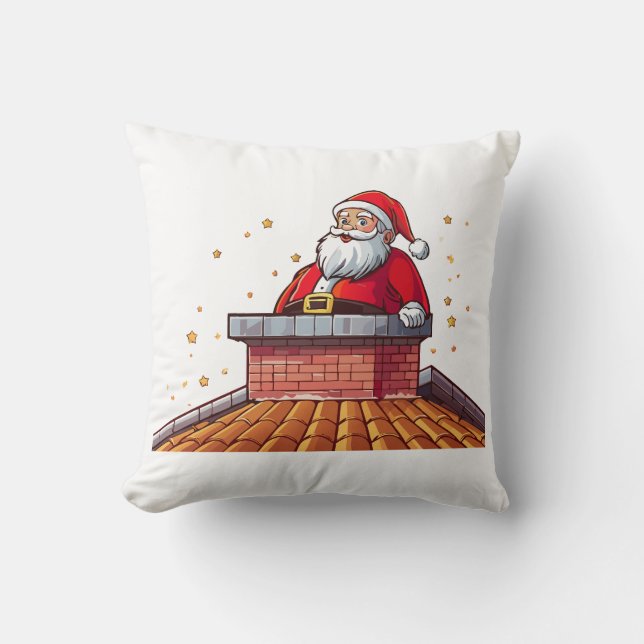 Cojín Decorativo Santa Claus (Anverso)