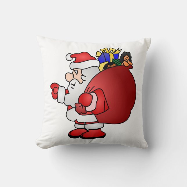 COJÍN DECORATIVO SANTA CLAUS (Anverso)