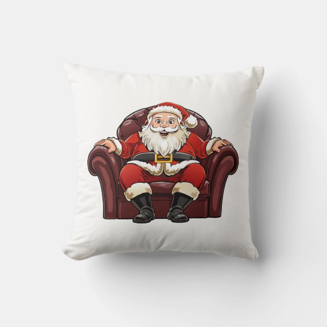 Cojín Decorativo Santa Claus (Anverso)