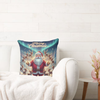 Cojín Decorativo Santa Claus adorable