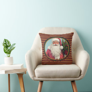 Cojín Decorativo Santa Claus de Navidad