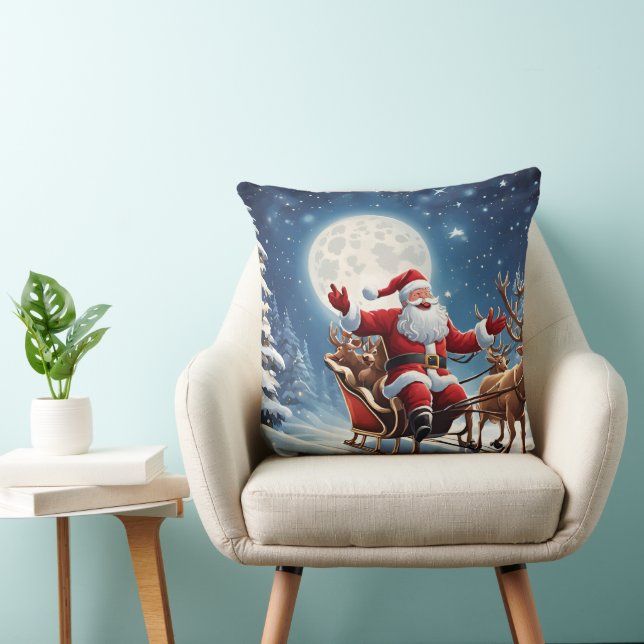 Cojín Decorativo Santa Claus Pillow (Silla)