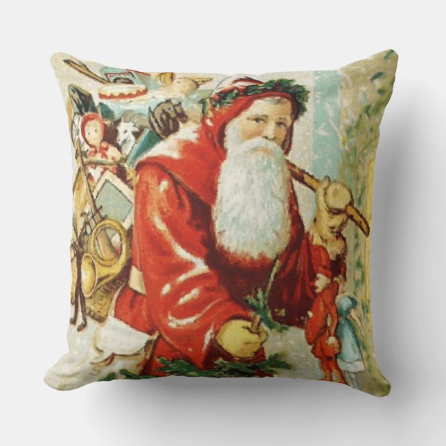 Cojín Decorativo Santa Claus - Pillow (Anverso)