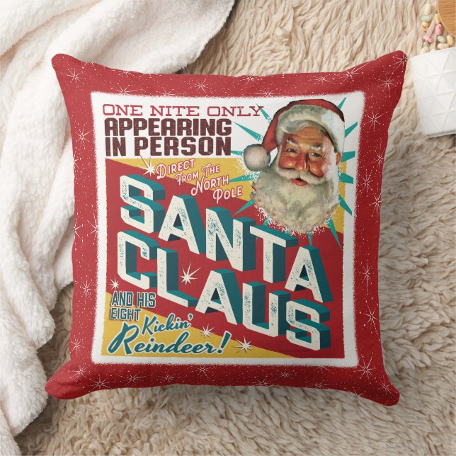 Cojín Decorativo Santa Claus sólo una noche (Manta)