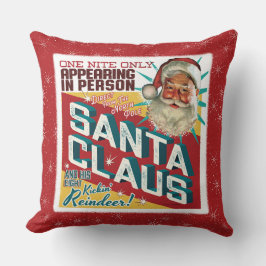 Cojín Decorativo Santa Claus sólo una noche