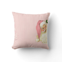 Santa Claus Victoriano Vintage Rosa Colores Desgas