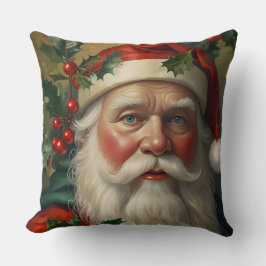 Cojín Decorativo Santa con Mistletoe